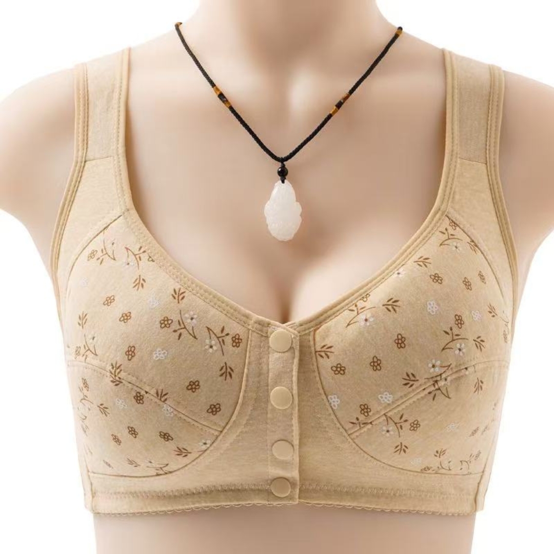 Full Coverage Front Button Bra - Image 6