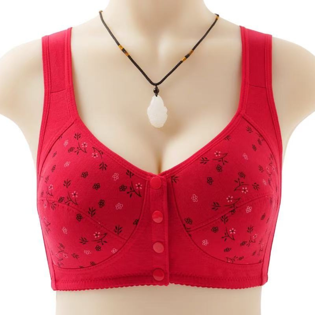 Full Coverage Front Button Bra - Image 10