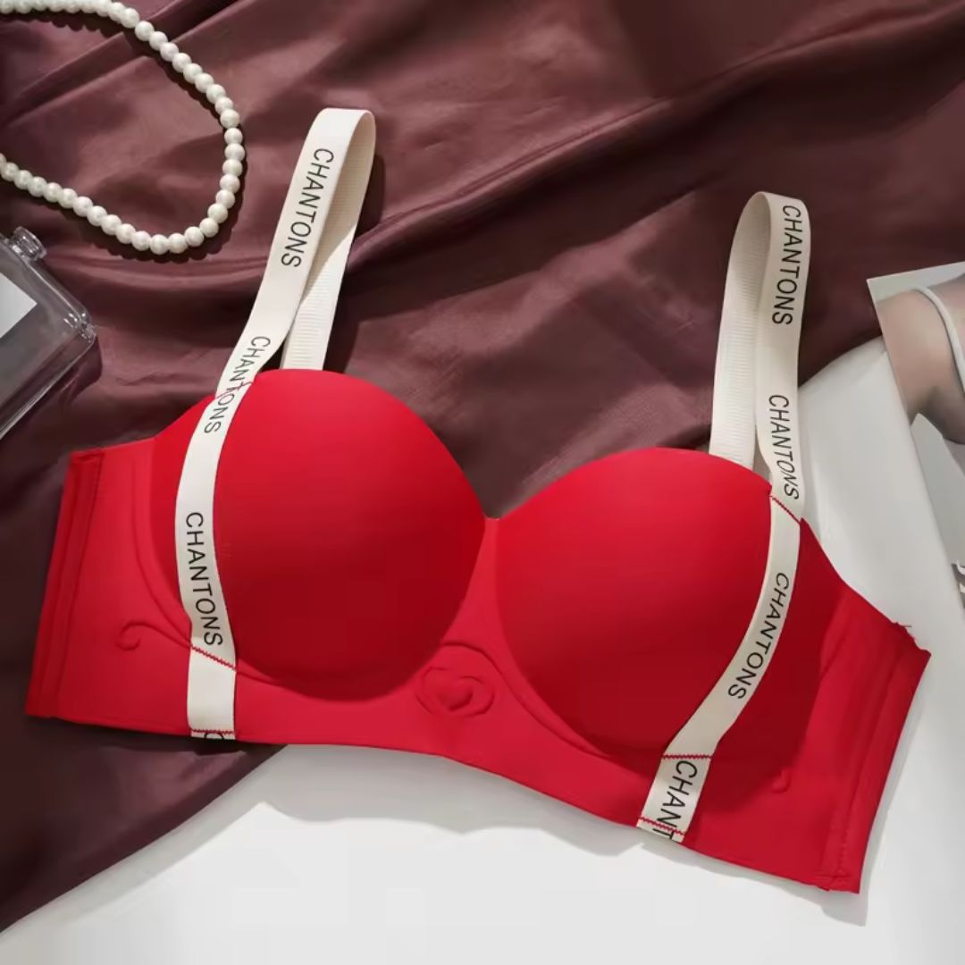 Breathable Anti-Sag Push-Up Half Cup Bra - Image 5