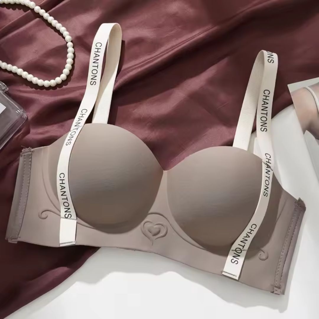 Breathable Anti-Sag Push-Up Half Cup Bra - Image 4