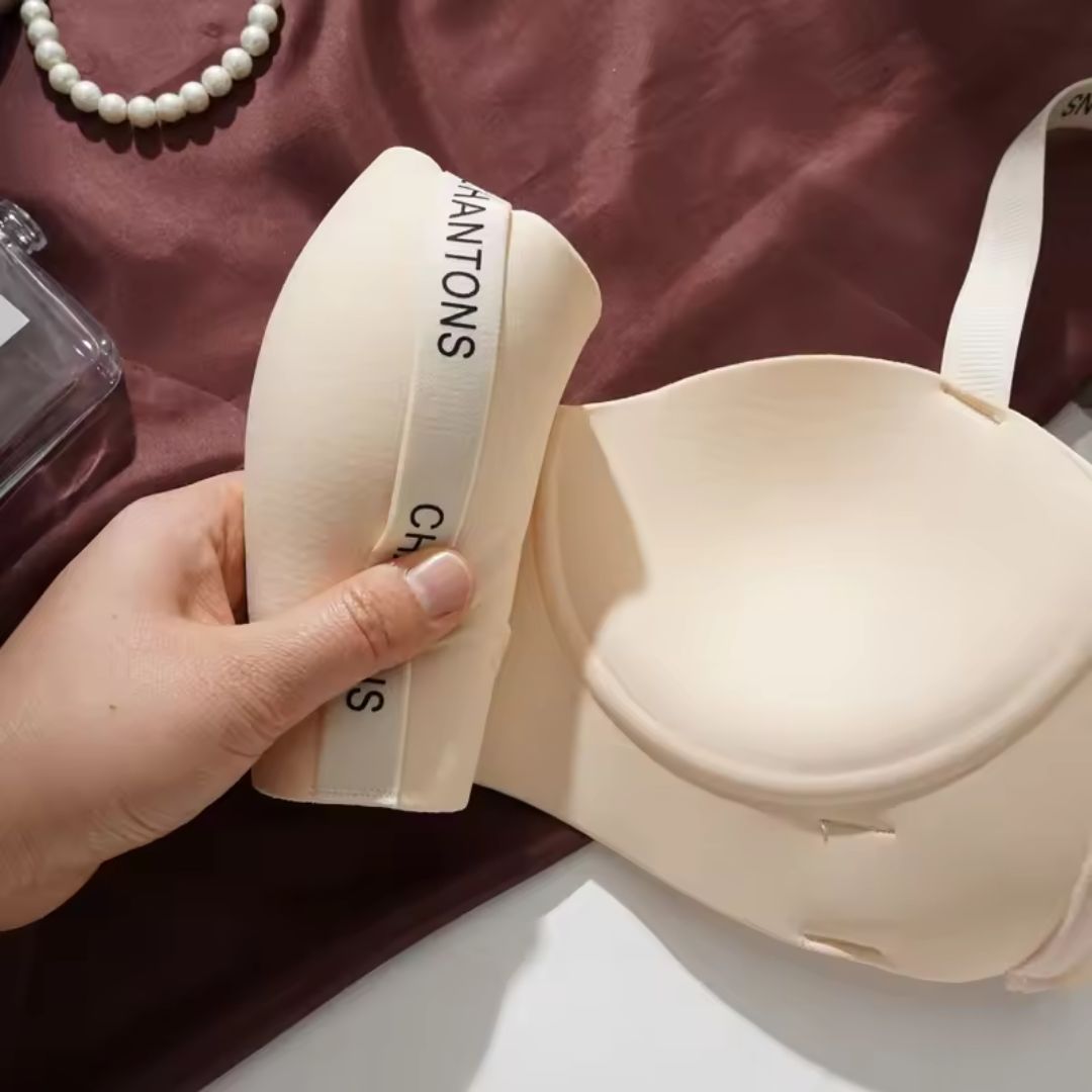 Breathable Anti-Sag Push-Up Half Cup Bra - Image 9