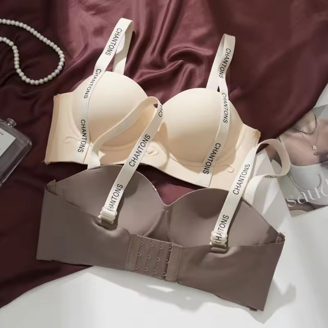 Breathable Anti-Sag Push-Up Half Cup Bra - Image 7